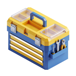 Stylish Toolbox Icon for DIY Projects and Crafts