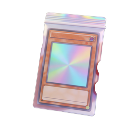 Holographic Trading Cards Icon | 3D Collectible Card