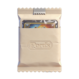 Trading Card Booster Pack Icon - 3D Realistic Render
