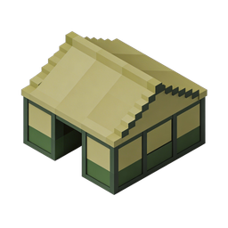 Traditional House Icon for Real Estate Projects