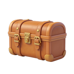 3D Treasure Chest Icon - Reward & Loot Graphic