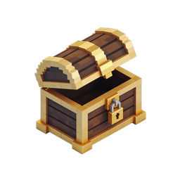 Treasure Chest Icon for Gaming and Adventure Projects
