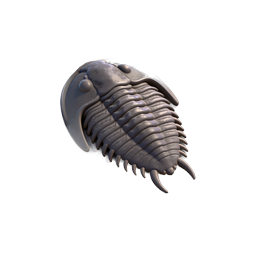 Trilobite Fossil Icon | Realistic 3D Paleontology Design