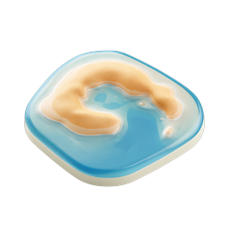 Tropical Island Beach 3D Icon - Paradise App Design