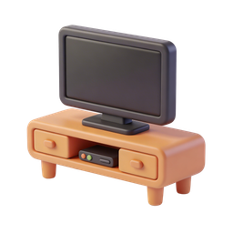 Icona di mobile TV elegante per progetti di design per la casa