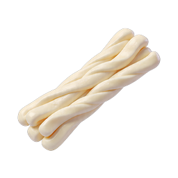 Twisted Mozzarella Cheese Sticks Icon - 3D Food Illustration