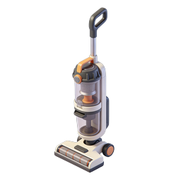Aufrechtstaubsauger-Icon - 3D-Reinigungsgerät