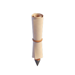 Upside Down Pencil Icon - Creative Writing Tool 3D
