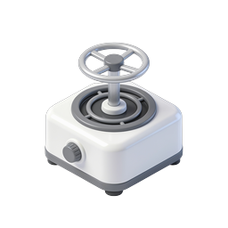 Industrial Valve Control Machine 3D Icon