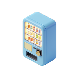 Vending Machine 3D Isometric Icon | Snack Dispenser