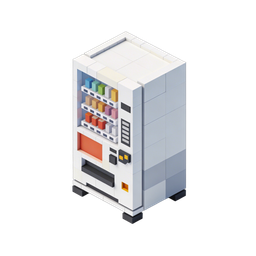 Stylish Vending Machine Icon for Food & Beverage Use