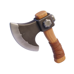 Viking Axe Icon - 3D Rendered Medieval Weapon