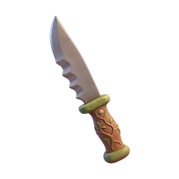 Vine Knife 3D Icon - Fantasy Dagger for Games & Apps