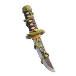 Vine-Wrapped Fantasy Knife 3D Icon | Game Asset