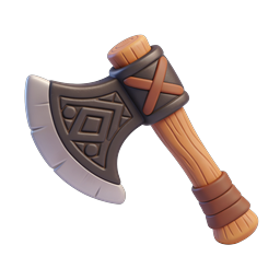 Vintage Axe Icon for Outdoor and Craft Projects