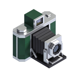 Vintage Camera Icon for Photography Projects