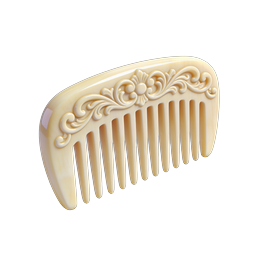 Vintage Decorative Hair Comb Icon | Ornate Beauty Accessory