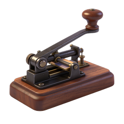 Icona pressa per goffratura vintage | design realistico 3D