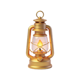 Vintage Lantern Icon for Cozy Adventures