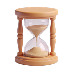 Elegant Hourglass Icon for Time Management Tools