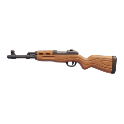 3D-Icon Vintage-Repetiergewehr - Holzschaft