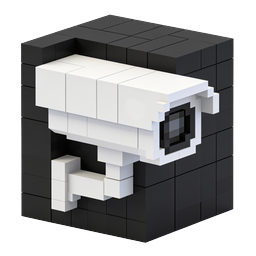 Voxel Animal Cube - 3D Block Art Icon