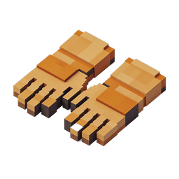 Biểu tượng 3D Isometric tòa nhà Voxel cho kiến trúc và trò chơi