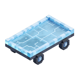 Biểu tượng công nghệ bảng mạch Voxel Isometric