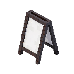 Voxel Letter A 3D Block Icon | Pixel Art Alphabet