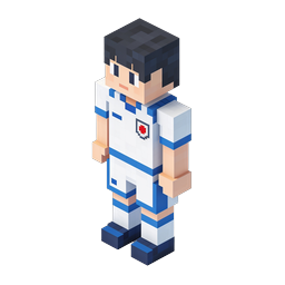 Voxel Nurse Character 3D Isometric Medical Icon