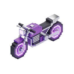 Voxel Plasma Gun 3D Icon - Futuristic Sci-Fi Weapon