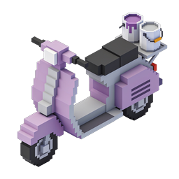voxel-scooter-icon