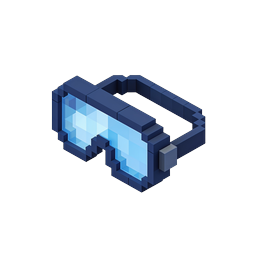 Icona piscina Voxel - Design a blocchi 3D isometrico