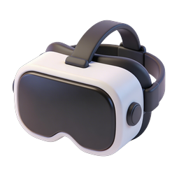VR Headset Icon - Virtual Reality 3D Technology