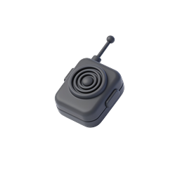 Walkie Talkie 3D Icon - Communication Device