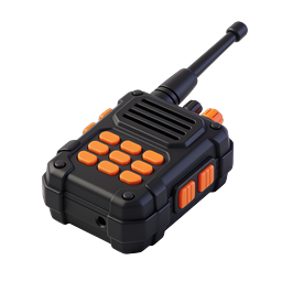 Walkie Talkie Two-Way Radio 3D Icon