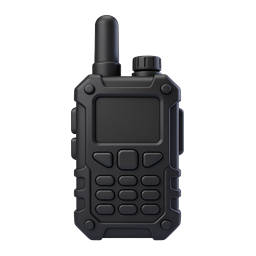 Walkie-Talkie Radio Icon | 3D Communication Device