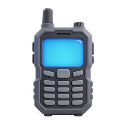 Walkie Talkie Radio Communication Device Icon