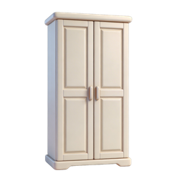 Stylish Two-Door Wardrobe Icon for Home Decor