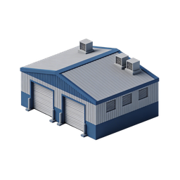 Stylish Warehouse Icon for Modern Applications