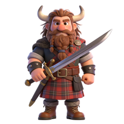 Viking Warrior Icon - Powerful Fantasy Character