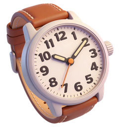 Stylish Wrist Watch Icon for Time Management
