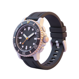 Icona di orologio subacqueo elegante per avventura e sport