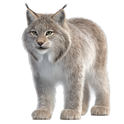 Realistic Wild Lynx Icon - Majestic Forest Predator