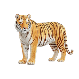 Majestic Tiger Icon for Wildlife Projects