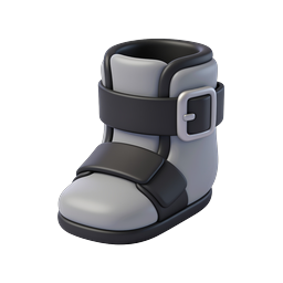 Stylish Winter Boot Icon for Footwear Apps