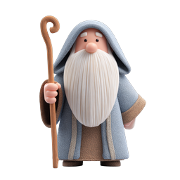 Wise Elder Icon for Guidance and Wisdom Themes