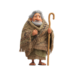Wise Shepherd Icon for Guidance and Wisdom