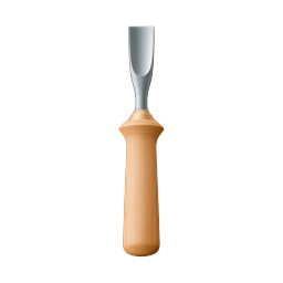 Wood Chisel Icon for Woodworking Projects