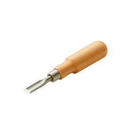 Wood Chisel Tool Icon - Realistic Carpentry Design